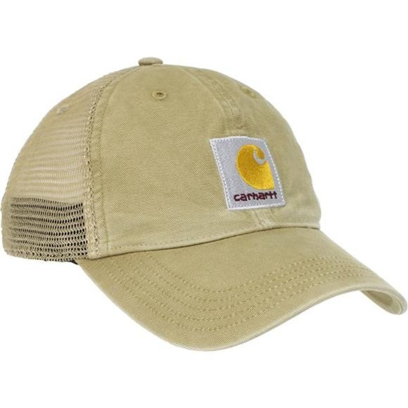 Other - Men's Canvas Mesh-Back Cap Dark Khaki